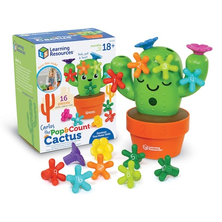 Learning Resources Carlos the Pop & Count Cactus LER9125